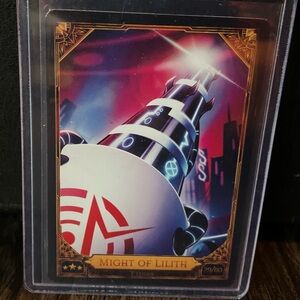 Hazbin Hotel Might of Lilith 29/60 Rare Card 1st Edition